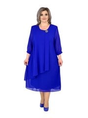 Didelio dydžio suknelė moterims Afrodita 95, mėlyna kaina ir informacija | Suknelės | pigu.lt