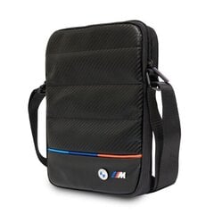 Torba BMW BMTB10PUCARTCBK Tablet 10" czarny|black Carbon&Nylon Tricolor BMTB10PUCARTCBK цена и информация | Рюкзаки, сумки, чехлы для компьютеров | pigu.lt