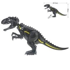 Динозавр Черный Тираннозавр фигурка Dino Park Jurrasic, 28,5 см цена и информация | Конструкторы и кубики | pigu.lt
