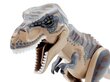 Konstruktorius Dinozauro Pilkasis T-Rex figūrėlė Dino Park Jurrasic, 7 d. цена и информация | Konstruktoriai ir kaladėlės | pigu.lt