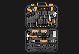 Įrankių rinkinys Deko Tools DKMT128 kaina ir informacija | Mechaniniai įrankiai | pigu.lt