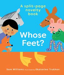 Whose Feet? UK Edition цена и информация | Книги для самых маленьких | pigu.lt