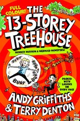 13-Storey Treehouse: Colour Edition цена и информация | Книги для подростков  | pigu.lt