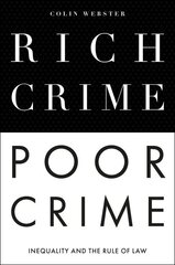 Rich Crime, Poor Crime: Inequality and the Rule of Law цена и информация | Книги по социальным наукам | pigu.lt