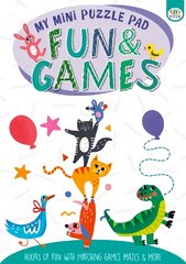 My Mini Puzzle Pad Fun & Games цена и информация | Книги для малышей | pigu.lt