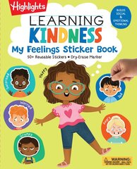 Learning Kindness My Feelings Sticker Book цена и информация | Книги для самых маленьких | pigu.lt