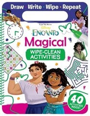 Disney Encanto: Magical Wipe-Clean Activities цена и информация | Книги для самых маленьких | pigu.lt