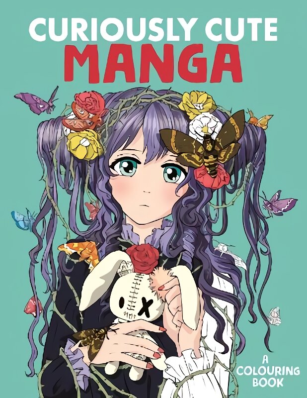 Curiously Cute Manga: A Colouring Book kaina ir informacija | Knygos apie sveiką gyvenseną ir mitybą | pigu.lt