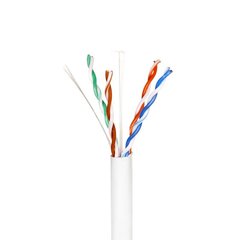 U/UTP kabel kat.6 PVC 4PR 305m Q-LANTEC kaina ir informacija | Kabeliai ir laidai | pigu.lt