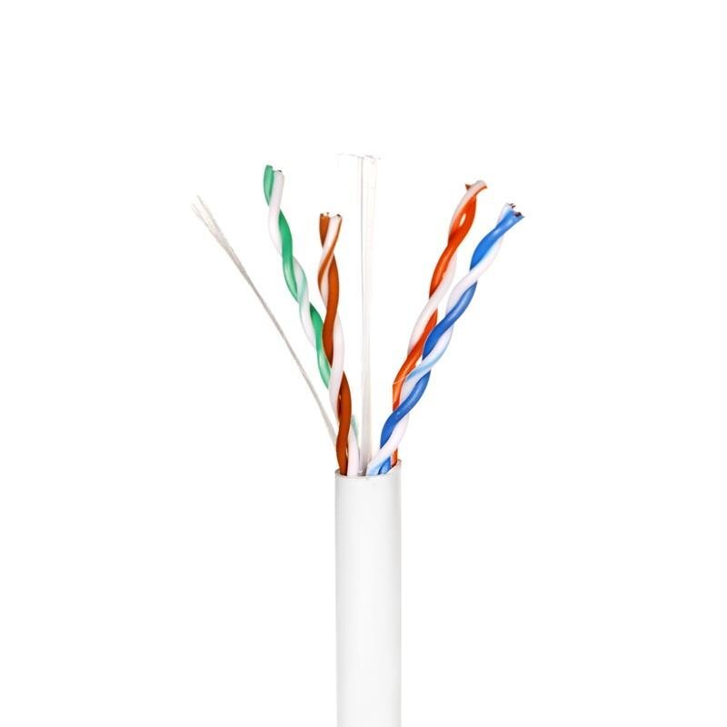 U/UTP kabel kat.6 PVC 4PR 305m Q-LANTEC kaina ir informacija | Kabeliai ir laidai | pigu.lt