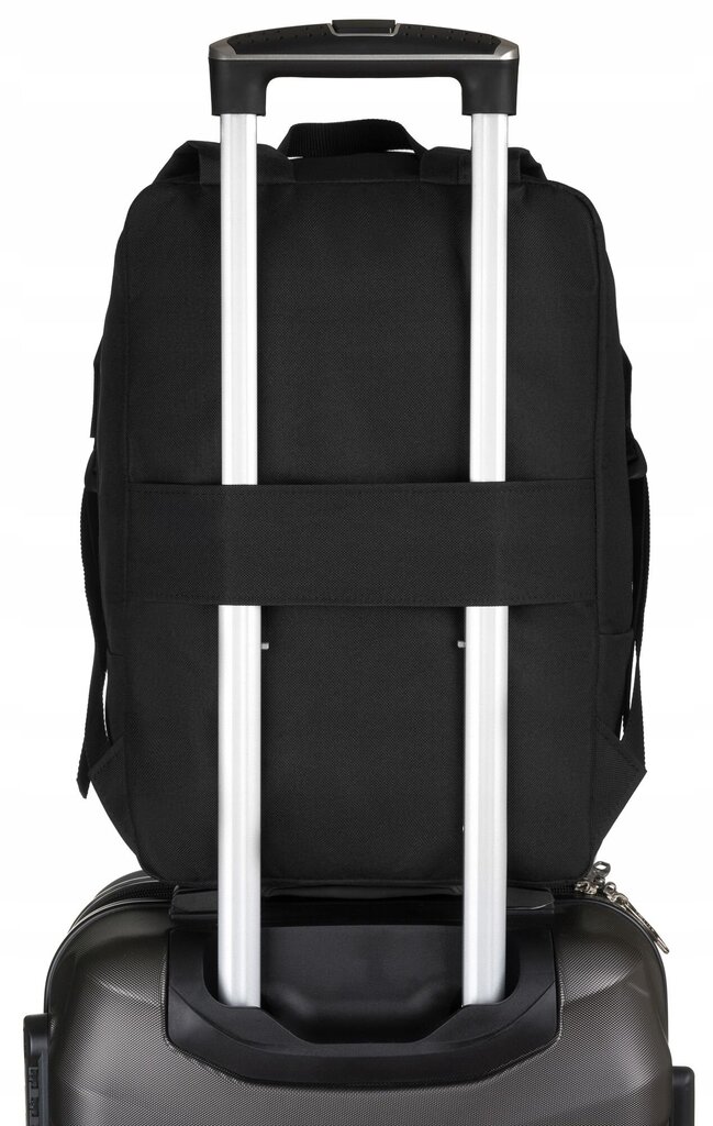 Rankinio bagažo kuprinė, juoda kaina ir informacija | Kuprinės ir krepšiai | pigu.lt