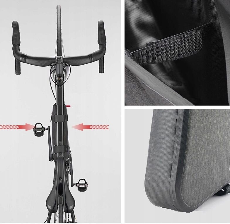 Neperšlampamas dviračio krepšys RockBros, 5L kaina ir informacija | Kiti dviračių priedai ir aksesuarai | pigu.lt