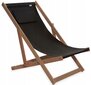 Paplūdimio stiliaus medinė kėdė su pagalvėle цена и информация | Lauko kėdės, foteliai, pufai | pigu.lt