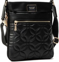 Стеганая женская сумка Monnari, цвет черный цена и информация | Женская сумка Bugatti | pigu.lt