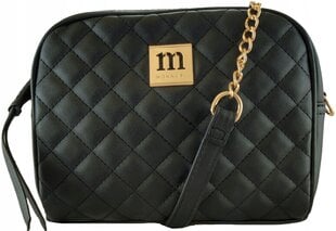 Стеганая женская сумочка на цепочке Monnari, черная цена и информация | Женская сумка Bugatti | pigu.lt