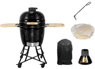 Kamado Nordgarden XXL с аксессуарами 26" черный цена и информация | Грили | pigu.lt