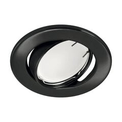 BONO c черное декоративное кольцо STRÜHM 27x88x88mm цена и информация | Потолочные светильники | pigu.lt