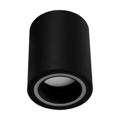 Маленькое черное декоративное кольцо STRÜHM, 40x93x93 мм цена и информация | Потолочные светильники | pigu.lt