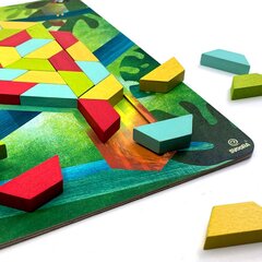 Геометрическая игра ''Вызов трапеции'' - Природа, Svoora SV03027 цена и информация | Развивающие игрушки | pigu.lt
