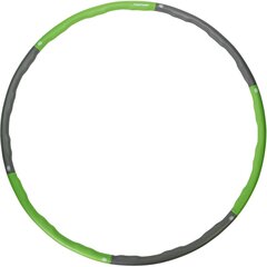 Gimnastikos lankas Hula Hoop, 100cm, žalias цена и информация | Обручи, гимнастические палки | pigu.lt