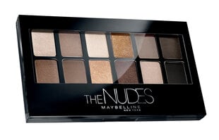 Палитра теней the nudes maybelline цена и информация | Тушь, средства для роста ресниц, тени для век, карандаши для глаз | pigu.lt