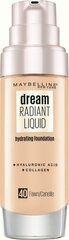 Makiažo pagrindas Maybelline Dream Satin Liquid SPF13 30 ml, 40 Fawn kaina ir informacija | Makiažo pagrindai, pudros | pigu.lt