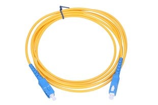 Extralink SC/UPC-SC/UPC, 1 m цена и информация | Кабели и провода | pigu.lt