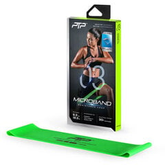 Резина сопротивления Ptp Mediband 30 см, зеленая цена и информация | Фитнес-резинки, гимнастические кольца | pigu.lt