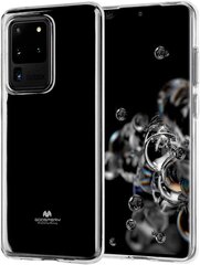 Чехол Mercury Goospery "Jelly Clear" Samsung A245 A24 4G прозрачный цена и информация | Чехлы для телефонов | pigu.lt