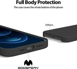 Чехол Mercury Silicone Case Samsung A546 A54 5G черный цена и информация | Чехлы для телефонов | pigu.lt