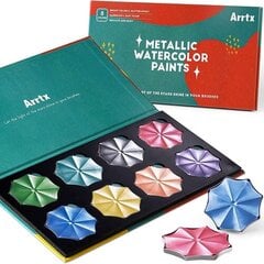 Профессиональная гуашь ARRTX, 8 красок цена и информация | Принадлежности для рисования, лепки | pigu.lt