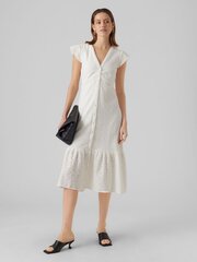 Женское платье Vero Moda 10286922*01, белое цена и информация | Платья | pigu.lt