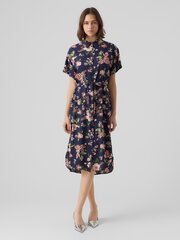 Женское платье Vero Moda 10279684*01, тёмно-синее /розовое цена и информация | Платья | pigu.lt