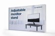 Monitoriaus laikiklis Gembird MS-TABLE-01, juodas kaina ir informacija | TV staliukai | pigu.lt