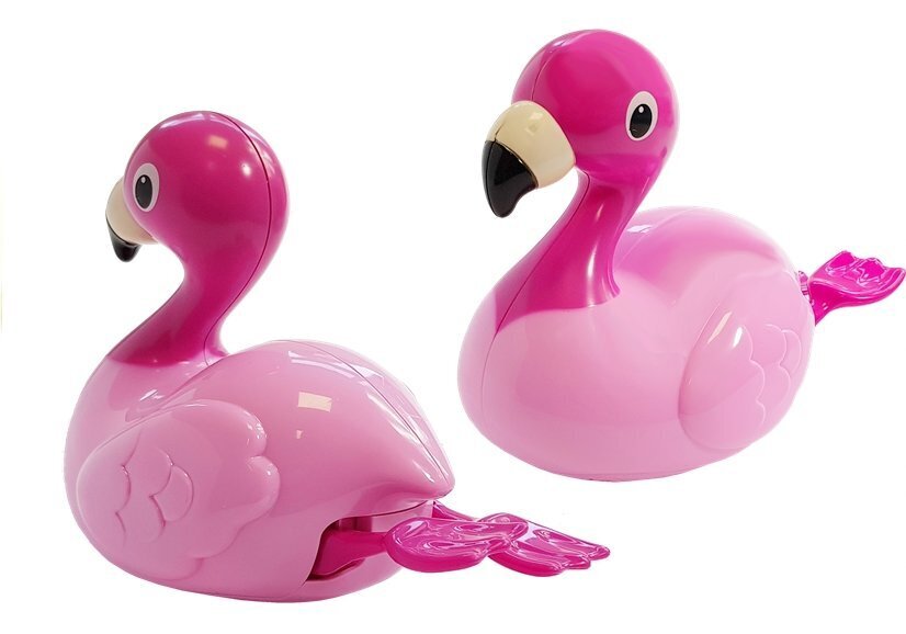 Vonios žaislas Flamingas Lean Toys цена и информация | Žaislai kūdikiams | pigu.lt