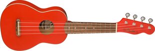 Soprano ukulelė Fender Venice Fiesta Red kaina ir informacija | Gitaros | pigu.lt