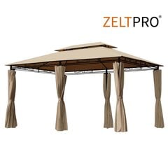 Lauko pavėsinė Zeltpro Prime, 300x400 cm, ruda цена и информация | Беседки, навесы, тенты | pigu.lt