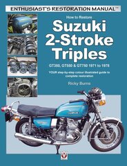 How to Restore Suzuki 2-Stroke Triples: Your Step-by-Step Colour Illustrated Guide to Complete Restoration kaina ir informacija | Kelionių vadovai, aprašymai | pigu.lt