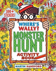 Where's Wally? Monster Hunt: Activity Book цена и информация | Книги для самых маленьких | pigu.lt