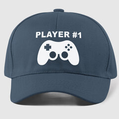 Kepuraitė Player #1, tamsiai mėlyna kaina ir informacija | Originalios kepurės | pigu.lt