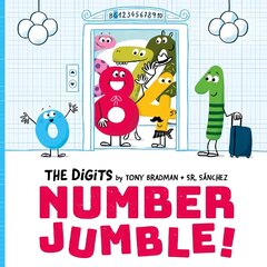 Digits: Number Jumble 1 цена и информация | Книги для самых маленьких | pigu.lt