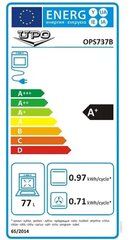 Upo OPS737B цена и информация | Духовки | pigu.lt