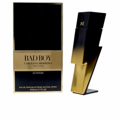 Мужская парфюмерия Carolina Herrera EDP Bad Boy Extreme 50 ml цена и информация | Мужские духи | pigu.lt