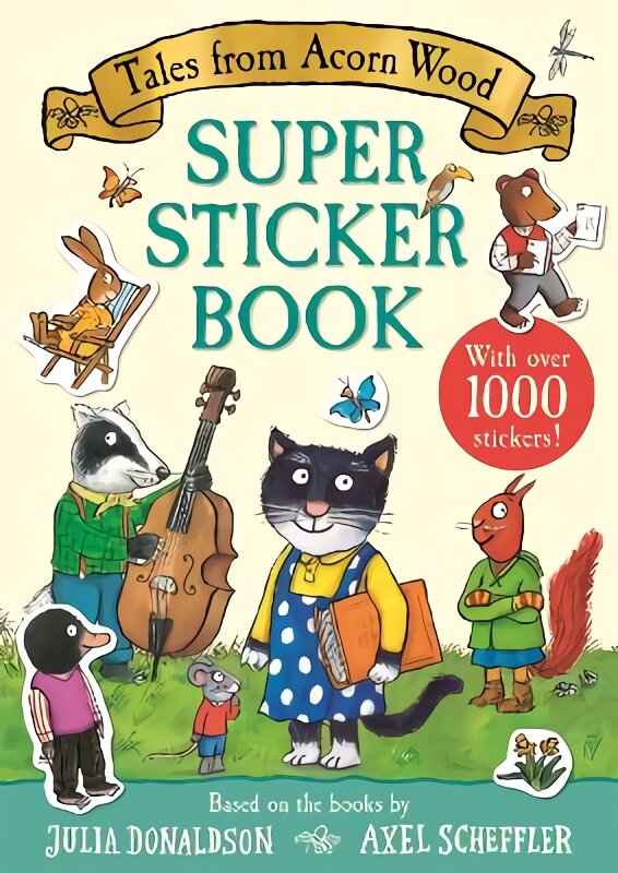 Tales from Acorn Wood Super Sticker Book: With over 1000 stickers! kaina ir informacija | Knygos mažiesiems | pigu.lt