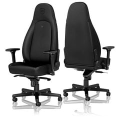Игровое кресло Noblechairs Icon Black цена и информация | Офисные кресла | pigu.lt