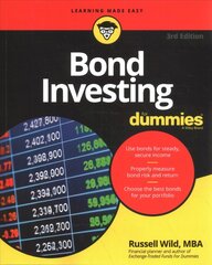 Bond Investing For Dummies, 3rd Edition kaina ir informacija | Ekonomikos knygos | pigu.lt