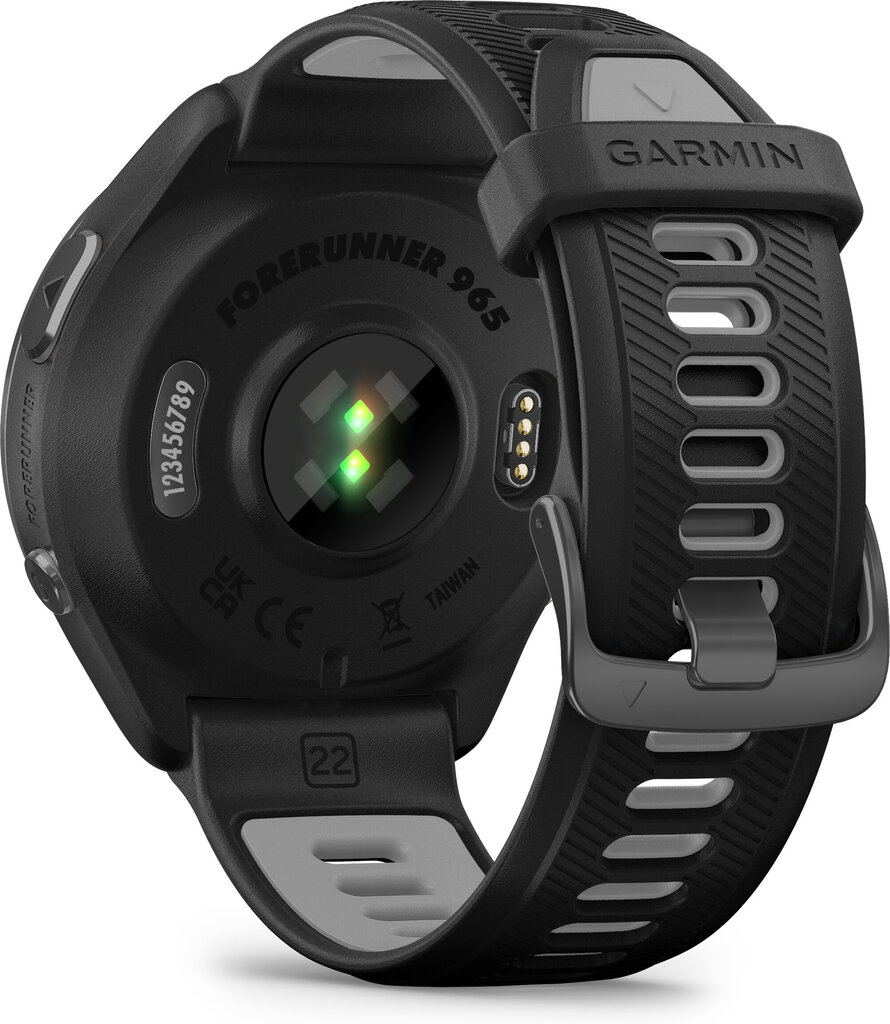 Garmin Forerunner® 965 Black/Powder Grey kaina ir informacija | Išmanieji laikrodžiai (smartwatch) | pigu.lt