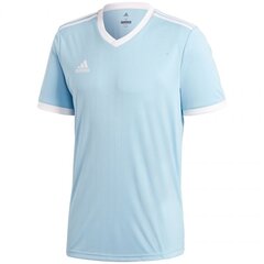 Adidas marškinėliai vyrams Jersey CE8943, mėlyni kaina ir informacija | Vyriški marškinėliai | pigu.lt