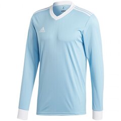 Adidas marškinėliai vyrams Table 18 Jersey Ls Jr CZ5460 SW416441.1899, mėlyni цена и информация | Мужские футболки | pigu.lt