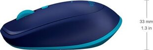 Logitech M535, mėlyna kaina ir informacija | Pelės | pigu.lt